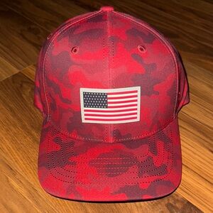 Puma American Flag Camo Golf Hat